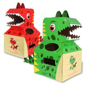 T-Rex Cardboard Costume Set