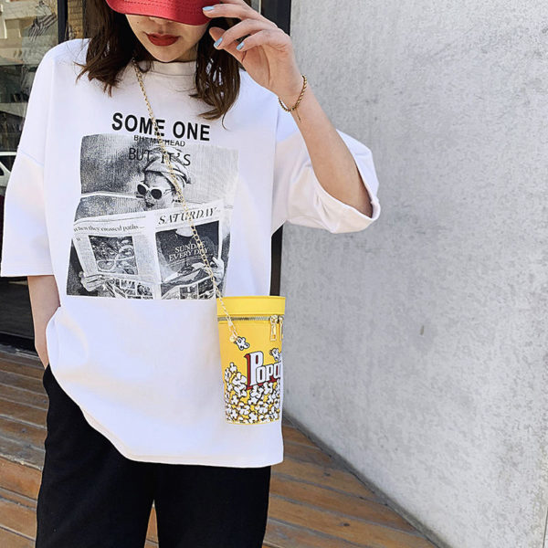 Novelty Crossbody Popcorn Purse - Image 5