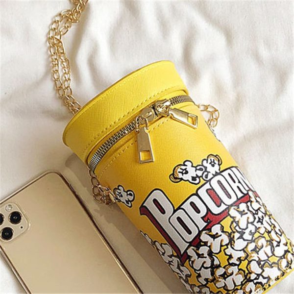Novelty Crossbody Popcorn Purse - Image 2