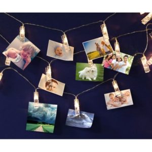 LED USB Photo Clip String Lights