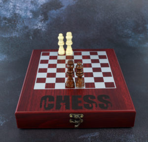 Custom Engraved Travel Chess Set