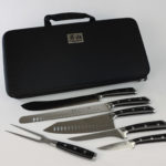 Steel Forged 7 Piece BBQ Knife Set
