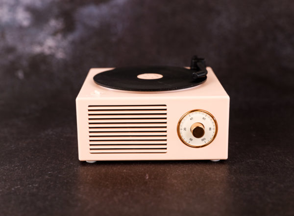 Retro Vinyl Record Player Style Bluetooth Speaker - Image 7