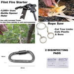 Survival tool kit 14 in 1, Survival Gear and Equipment, Camping Accessories - Image 4